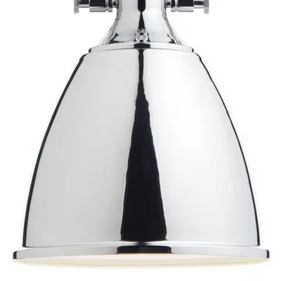 Lampa suspendata Nolan 1 Light Pendant Polished Chrome
