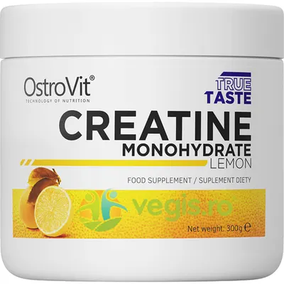 Creatina Monohidrata cu Aroma de Lamaie 300g