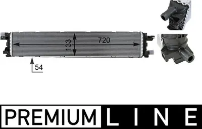 Compresor intercooler potrivit AUDI A4 B8, A5, A6 ALLROAD C7, A6 C7, A7, Q3 1.4 2.0D 3.0 11.08-10.18