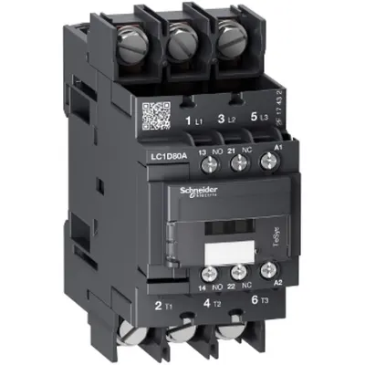 Tesys D Contactor 3P 80A Ac-3 Up To 440V Bobina 230V C.A 50/60Hz Pentru Papuci