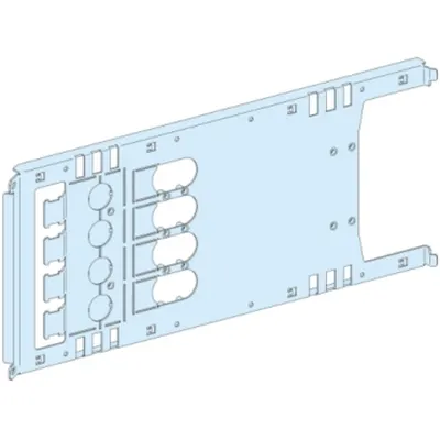 Placa de montaj VIGI NSX/CVS plugin, basculanta, 4P 630A latime 650