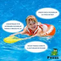 Placa de inot pentru copii Freds Swim Academy 15-60 kg