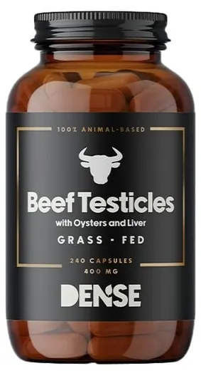 Beef Testicles, 240 capsule, Dense