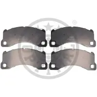 Set placute frana, frana disc OPTIMAL BP-12583