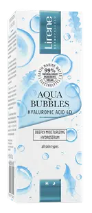 Hidro-ser cu acid hialuronic Aqua Bubbles, 30ml, Lirene
