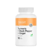Turmeric + Ghimbir + Piper negru, 90 tablete, OstroVit