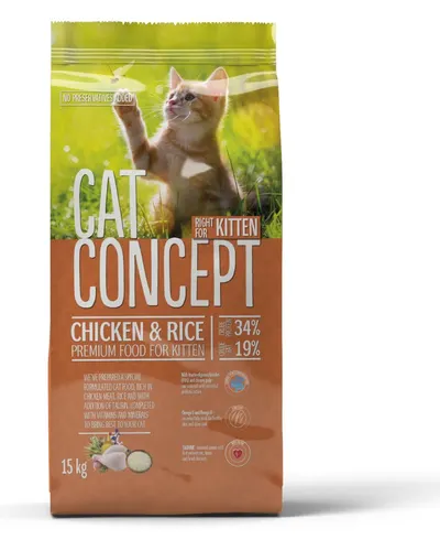 Cat Concept Dry Kitten - cat-concept,15-kg