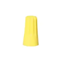 Connector cuout screw - Capvis cap - capacity 4 mm² - yellow - bucket