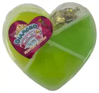 Slime pentru copii Sbabam Diamond Melmito - strălucitor, verde