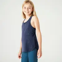 Maiou 500 educație fizică Respirant bleumarinFete