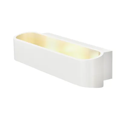 Corp iluminat de perete, aplica, ASSO 300 lumini de perete, lumina de perete alb, LED-uri, 2000K-3000K Dim la cald, alb