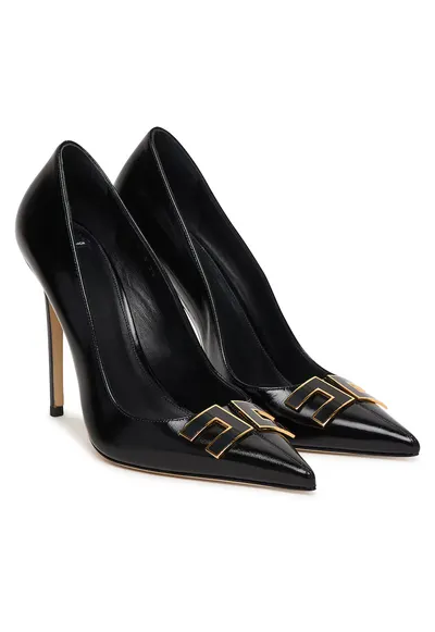 Pantofi dama - stiletto - negru - piele naturala