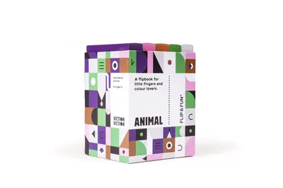 FLIP&FUN: Animal Boxset : A flipbook for little fingers and colour lovers