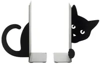 Opritoare pentru cărți Balvi - Black Cat, 2 buc, negre