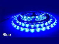 Rola leduri 5050 SMD 5mm albastru 5m 60led/m impermeabila