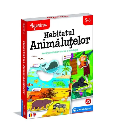 Agerino, Jucarie Engros educativa Clementoni, Habitatul animalutelor