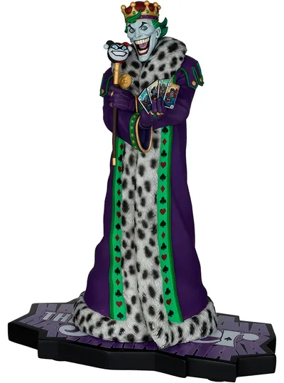 Statuetă McFarlane DC Comics: DC Direct - The Joker Purple Craze (by Ed McGuinness) 1/10, 19 cm