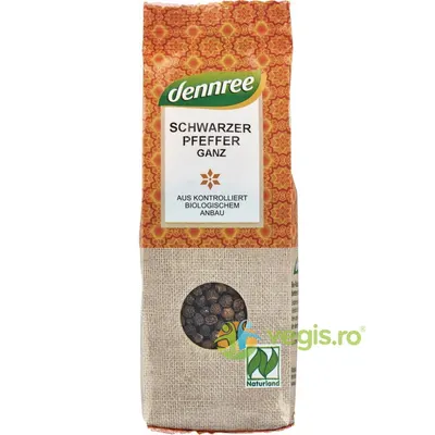 Piper Negru Boabe Ecologic/Bio 65g