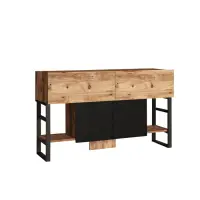 Comoda ML25-A, pin atlantic, 138,8x43,3x83,6 cm