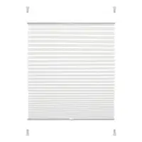 Jaluzea albă 57x150 cm Plisé Verona Termo – Gardinia
