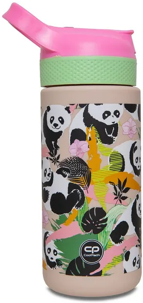 Sticlă Cool Pack Bibby - Panda Gang, 420 ml