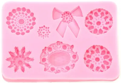Mold din silicon (formă) Em Art – Flori, 121 x 83 x 14 mm