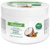 Aroma Natural Mască de păr cu argan și lapte de cocos, 450 ml