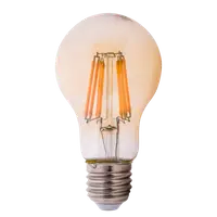 Bec LED EVO17 Filament A60 8W E27 2200K Auriu