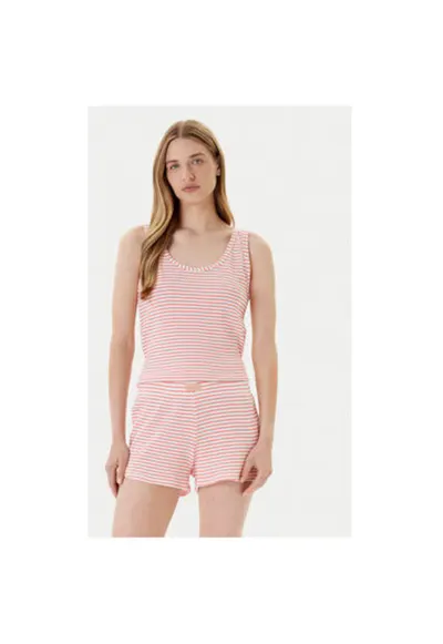 Pijama dama 36LC3P03V - Bumbac - Rosu