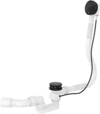 Evacuare cada Roca Aqua, universal, ventil automat, lucios, negru, A5064046CN