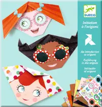 Set pentru origami Djeco - Fete frumoase