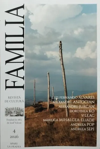 Revista Culturală FAMILIA Nr. 4, 2026 - Paperback brosat - Revista de Cultură FAMILIA