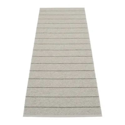 Covor tip traversă pentru interior și exterior gri 70x180 cm Carl Warm Grey – Pappelina