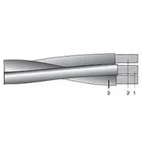 Cablu aluminiu aerian torsadat T2XIR 50/8 OL-AL 3X95+25 - MULTIFILAR (RM/SM)