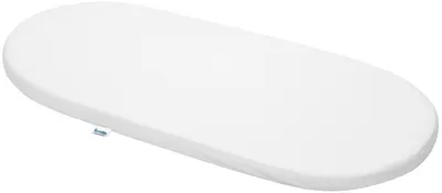Saltea pentru cărucior Sensillo - Classic, 75 x 35 cm, alb