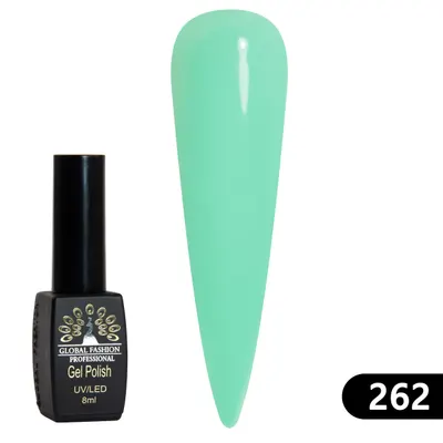 Oja semipermanenta Black Elite, Global Fashion 8 ml, 262 Engros