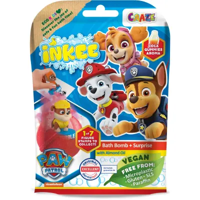 Craze INKEE Paw Patrol bombă de baie cu surpriză 3y+ 1 buc