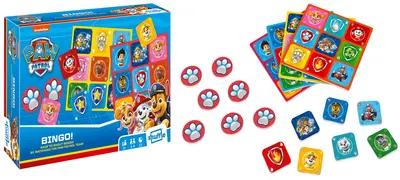 Joc de indemanare Paw Patrol - Bingo