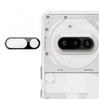 Folie de protectie Camera Spate Techsuit pentru Nothing Phone (3a), Sticla Securizata, Neagra