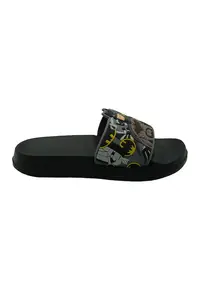 Papuci cu model Batman - Negru/Gri