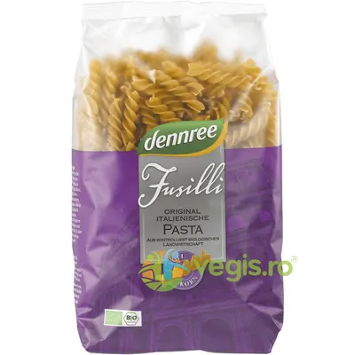 Fusilli din Grau Dur Integral Ecologici/Bio 500g