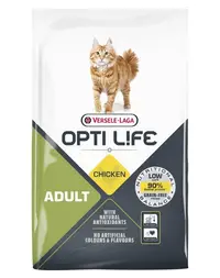 VERSELE-LAGA Opti Life Cat Adult Chicken 7.5 kg Hrana uscata pisici adulte, cu pui