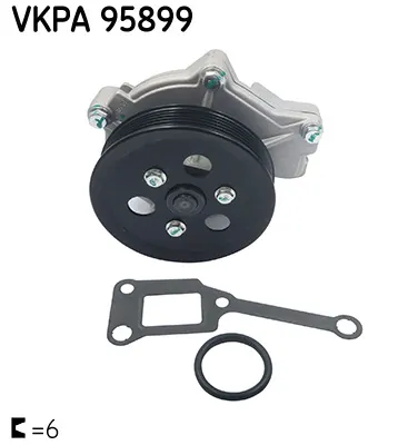 Pompa Apa cu Garnitura Potrivit Honda Civic X; Hyundai Grand Santa Fe, Ix35, Santa Fe Iv, Santa Fe Iv Suv, Santa Fe Ii, Santa Fe Iii, Santa Fe Iii Suv, Santa Fe Ii Suv, Staria 1.6lpg-2.2d 03.06