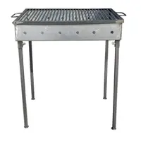 Gratar Metalic, 60 x 40 cm pe Carbuni, Grosime 3 mm