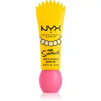 NYX Professional Makeup The Simpsons Smushy balsam de buze cu efect matifiant culoare Smarty Pink 8 ml