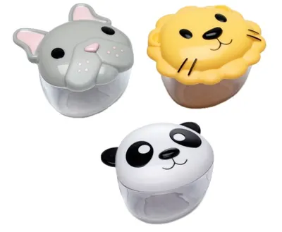 Set de boluri pentru mâncare Melii - Animale, 232 ml