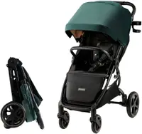 Cărucior de vară KinderKraft - Mitzy, Jade Green