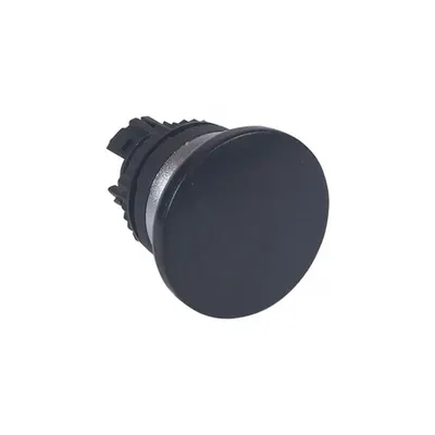 Osmoz non illuminated spring return head - mushroom head u009DØ40 - negru