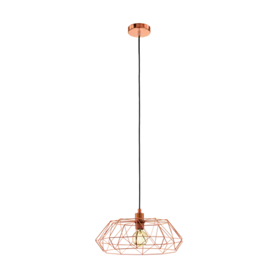 Lampa suspendata CARLTON 2 copper 220-240V,50/60Hz IP20
