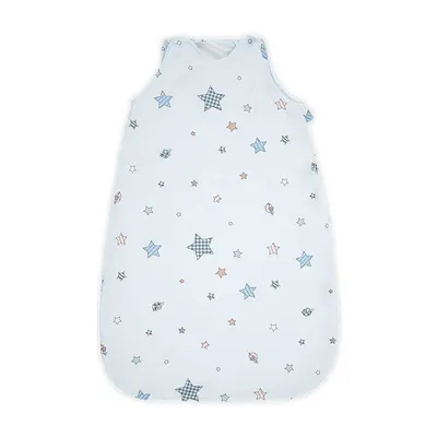 Sac de dormit de iarna 85 cm din bumbac ranforce Bear Blue